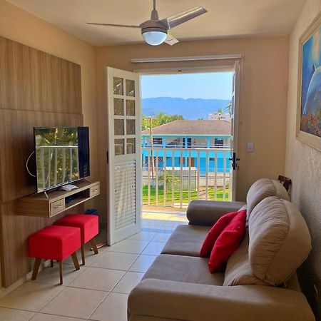 Apartamento Praia Grande Tenorio Pe Na Areia C/ Ar Убатуба Екстер'єр фото