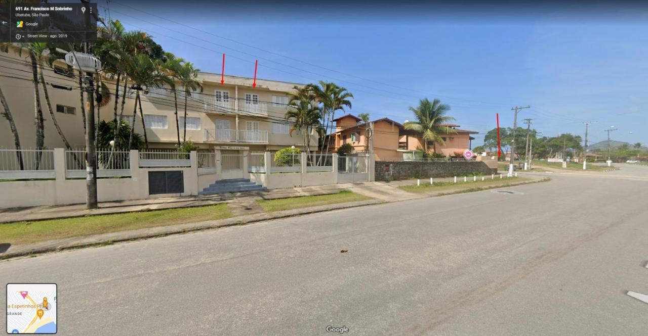 Apartamento Praia Grande Tenorio Pe Na Areia C/ Ar Убатуба Екстер'єр фото