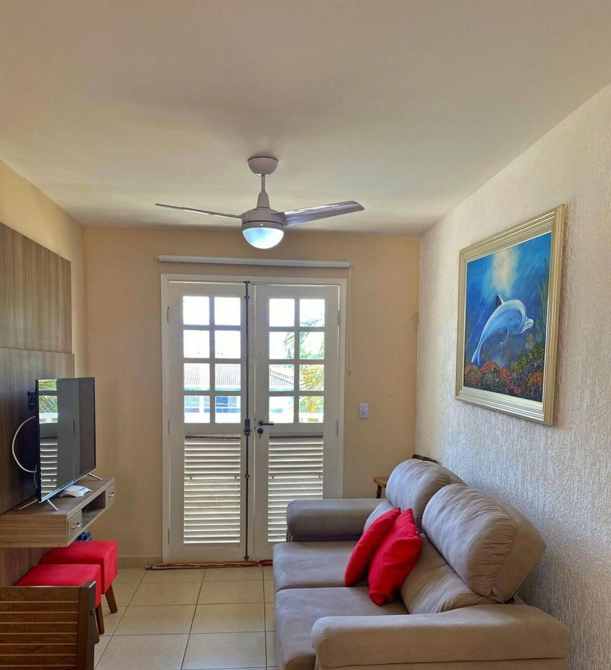 Apartamento Praia Grande Tenorio Pe Na Areia C/ Ar Убатуба Екстер'єр фото